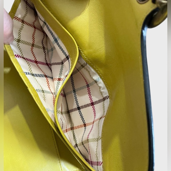 Coach Bleecker Hunter Green Leather Long Wallet Brass Buckle - Picture 12 of 13